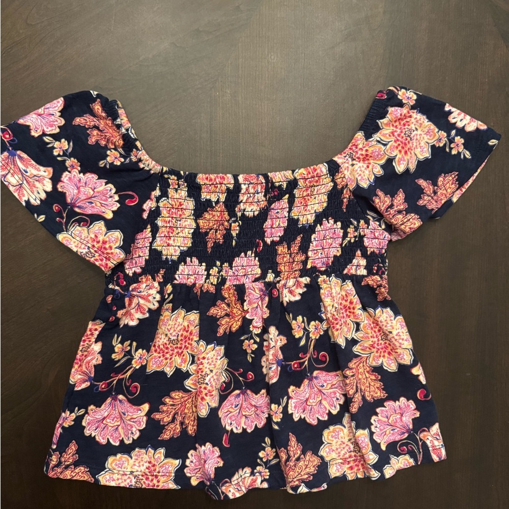 Kids Girls Old Navy Floral Top